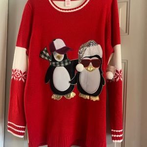 Penguin Christmas Sweater